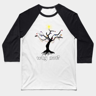 Withered Christmas Tree Baseball T-Shirt